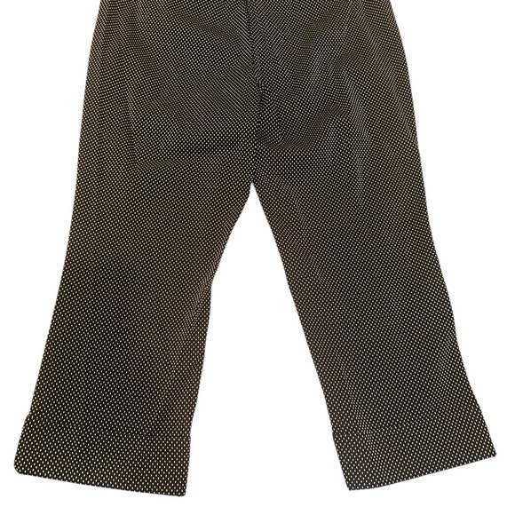 Lane Bryant Black & White dotted Cropped Dress Pants Plus size 14 - Picture 1 of 14